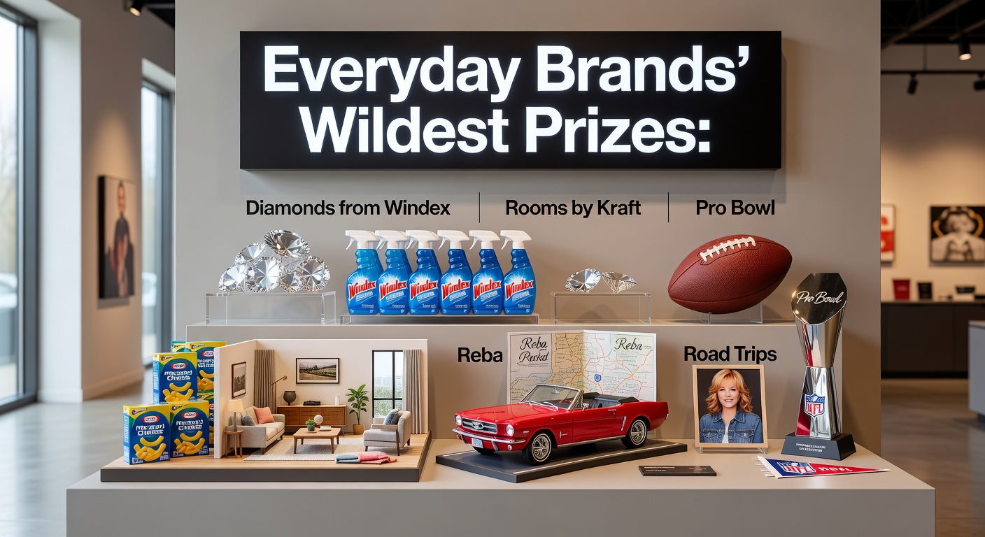 Before-and-after of a Kraft-sponsored room makeover, from bland kitchen to vibrant, fully furnished space with branded accents